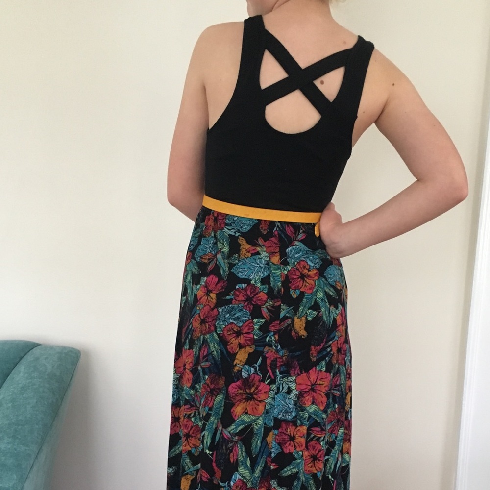 Mudd maxi dress XS